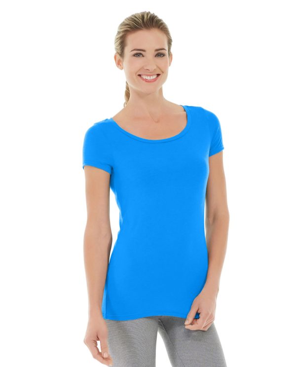 ws09-blue_main Tiffany Fitness Tee